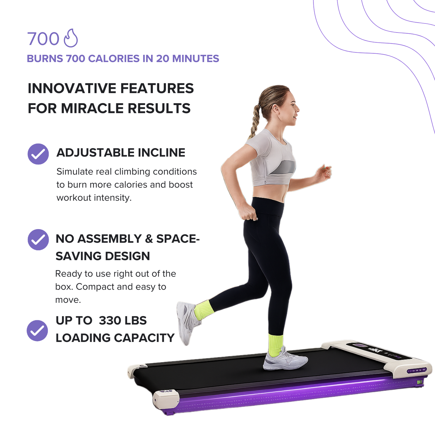 Walkr® Incline Walking Pad 3.0