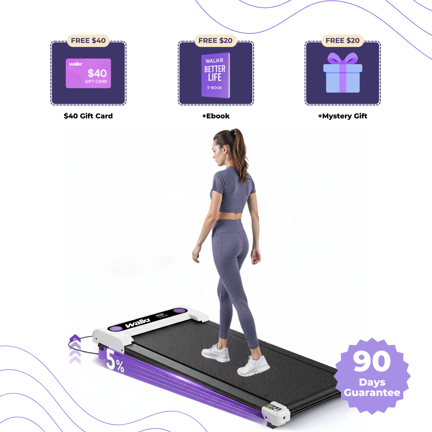 Walkr® Incline Walking Pad 3.0